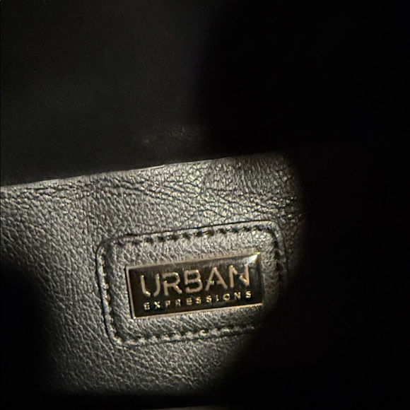 Urban Expressions Black Bucket Shoulder Bag - Picture 3 of 4